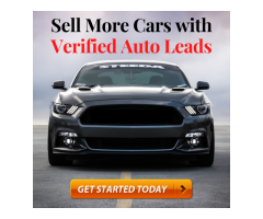 Sell More Cars with Verified Auto Leads