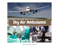 Sky Air Ambulance in Sri Nagar: Comfiest and Rapid