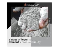 Types of Tests on Cement | cement quality test