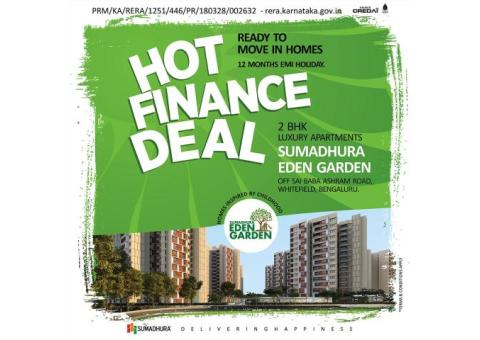 Avail The Hot Finance Deal With Sumadhura Eden Garden