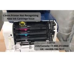 Solve Ink Cartridge Not Recognized Canon | Call +1-888-272-8868