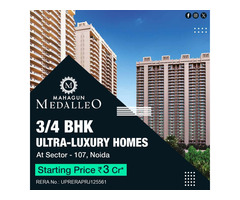 3Bhk Superior Luxury Apatments by Mahagun Medalleo