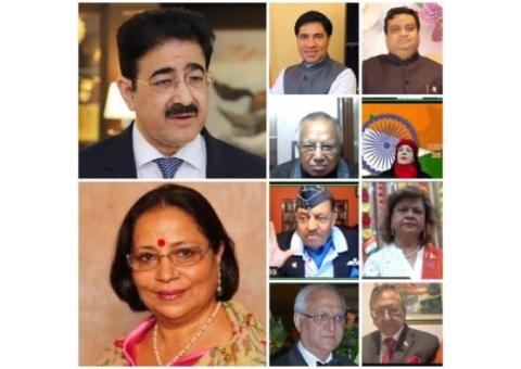 Sandeep Marwah Presented India in ICHR Independence Day Celebration