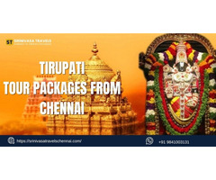 Tirupati Tour Packages From Chennai- Srinivasatravelschennai.com