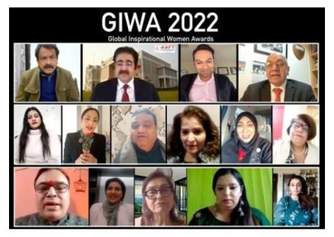 Global Inspirational Women Awards 2022 Online