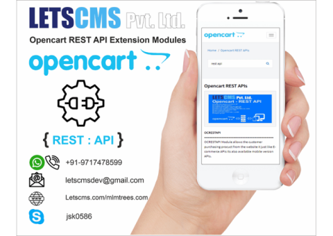 Rest API Integration | Opencart REST API extensions - V3.x
