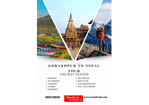 Gorakhpur to Nepal Tour Package, Nepal tour package from Gorakhpur