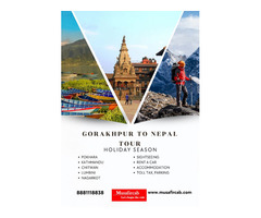 Gorakhpur to Nepal Tour Package, Nepal tour package from Gorakhpur