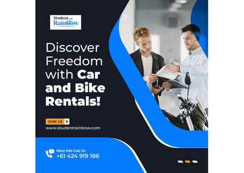 Discover Freedom with Car and Bike Rentals!