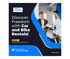 Discover Freedom with Car and Bike Rentals!