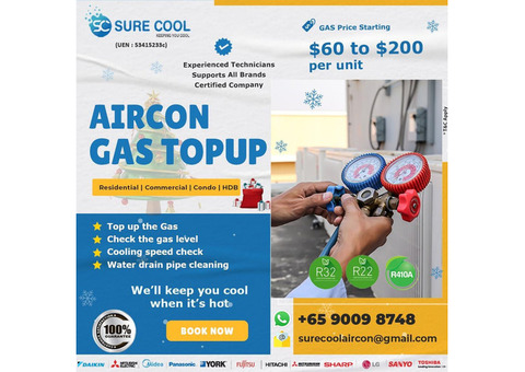 Best Aircon Gas Top-Up Singapore