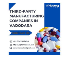 Third Party Manufacturing Companies in Vadodara - ePharmaLeads