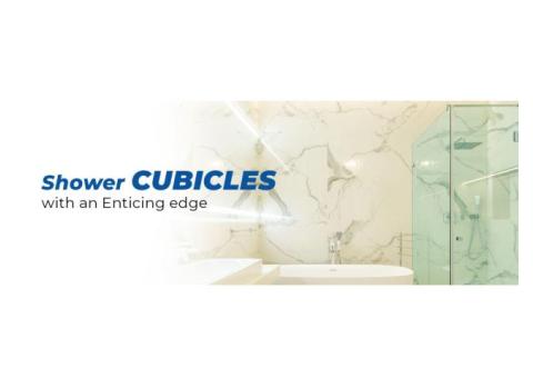 Shower cubicles with an enticing edge