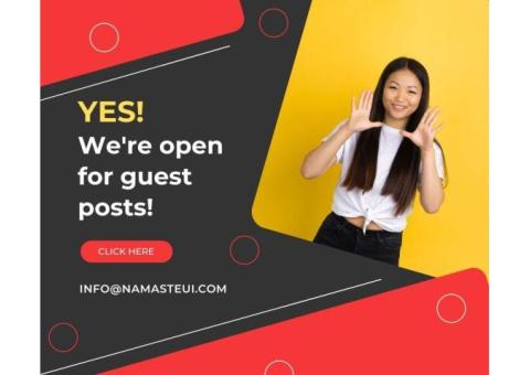 Namaste UI - Guest Blogging Services and Digital Marketing Tips