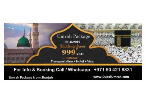Cheapest Umrah Packages from Sharjah 2022