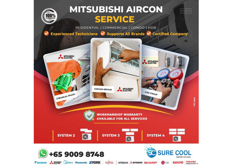Mitsubishi Aircon Service and Repair in Singapore