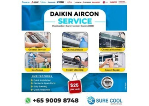 Daikin Aircon Servicing Singapore