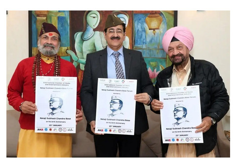 Subhash Chander Bose Forum Commemorates Neta Ji at Marwah Studios