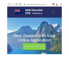 NEW ZEALAND VISA Online -  Singapore BRANCH