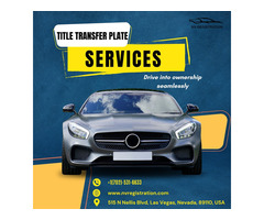 Act Now The Secrets of Smooth Vehicle Title Transfers Plate in Nevada