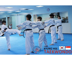 Practice TKD kicking techniques harder help improves ur skills