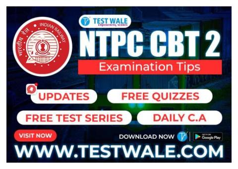 Is, NTPC CBT-2 Examination Date Is Declared By The Board?