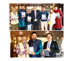 Sandeep Marwah Launches New Books by Indian-Origin Foreign Nationals