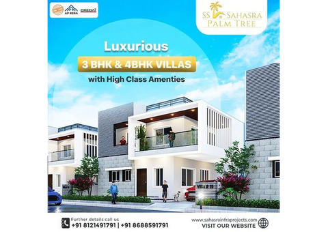 Luxury villas with Gym and Swimming Pool in Kurnool