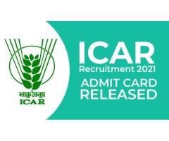 ICAR-IARI Examination Dates and Admit Card Released