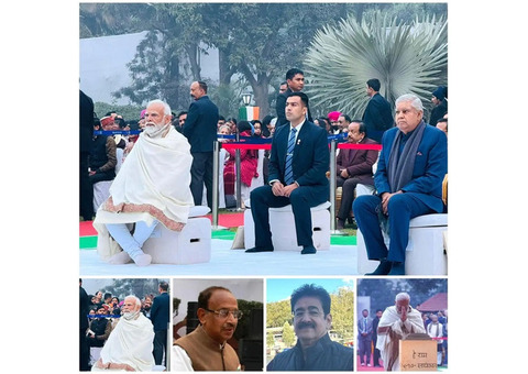 Renowned Media Personality Dr. Sandeep Marwah Invited to Gandhi Smriti