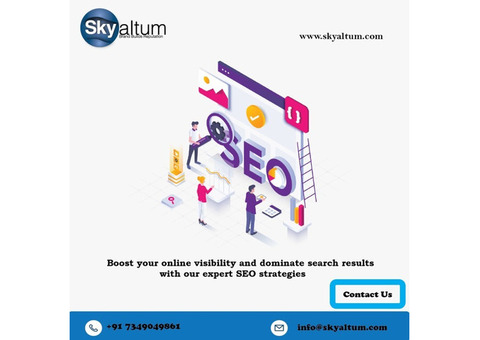 Get more Organic Leads with Skyaltum SEO company in Bangalore