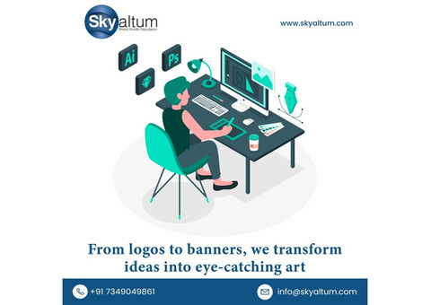 Get Stunning Visuals with Skyaltum - Graphic Design Company Bangalore