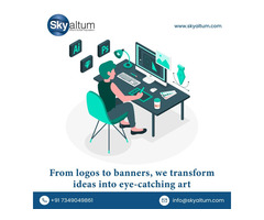 Get Stunning Visuals with Skyaltum - Graphic Design Company Bangalore