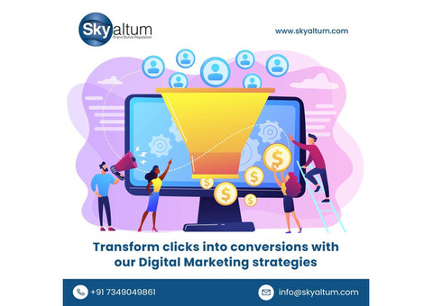 Turn Clicks into Customers with Skyaltum PPC services in Bangalore