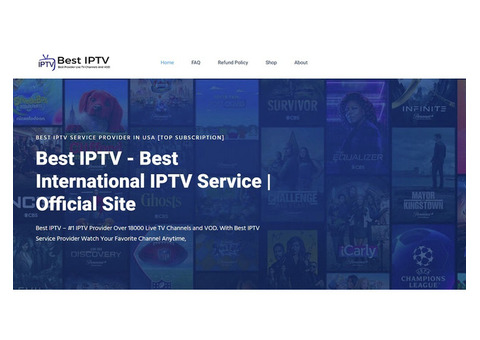 Best IPTV Service Provider Subscription Official.