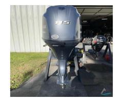 Used Yamaha 115 HP 4 Stroke Outboard Motor Engine