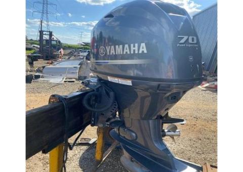 Used Yamaha 70 HP 4 Stroke Outboard Motor Engine