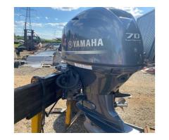 Used Yamaha 70 HP 4 Stroke Outboard Motor Engine