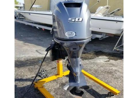 Used Yamaha 50 HP 4 Stroke Outboard Motor Engine