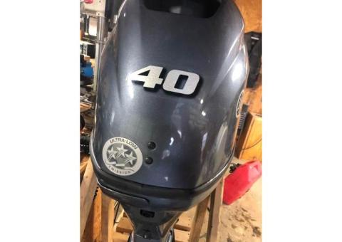 Used Yamaha 40 HP 4 Stroke Outboard Motor Engine
