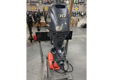 Used Yamaha 30 HP Jet Drive Outboard Motor Engine