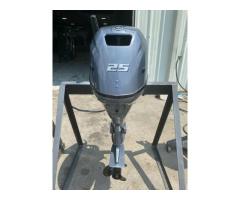 Used Yamaha 25 HP 4 Stroke Outboard Motor Engine