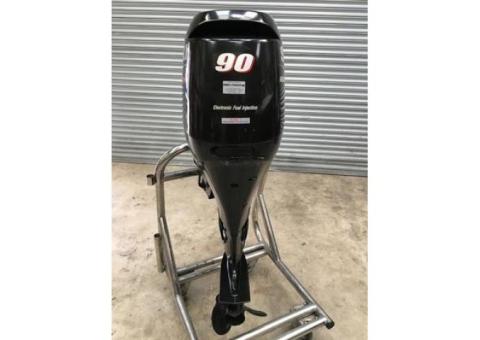 Used Suzuki 90 HP 4 Stroke Outboard Motor Engine