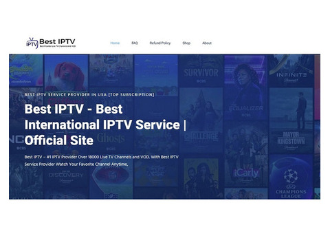The Best IPTV Service Provider Subscription Official.