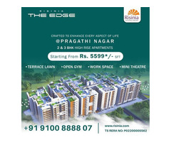 Flats For Sale In Pragathi Nagar | The Edge by Risinia