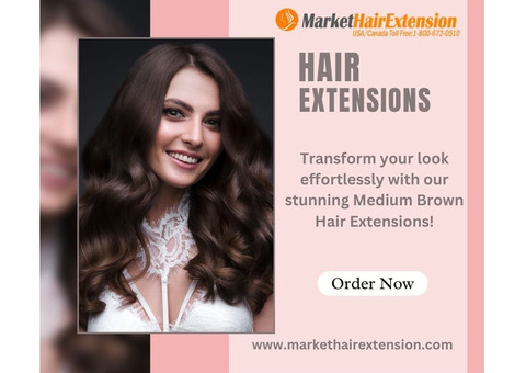 Medium Brown Hair Extensions