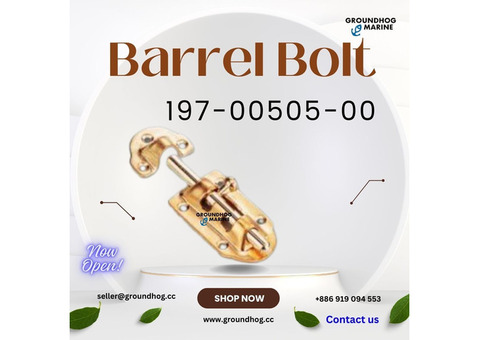 ➡ Barrel Bolt 197-00505-00