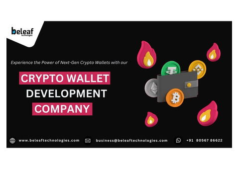 Best Crypto Wallet App Development Company - Beleaf Technologies