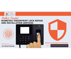 Biometric Fingerprint Lock Repair And Installation Services in Delhi